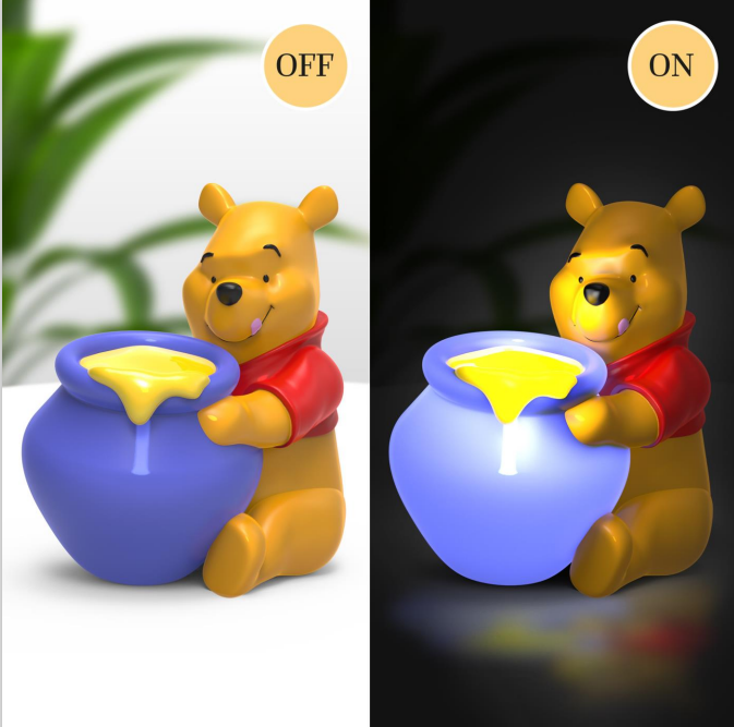 WINNIE THE POOH - Winnie - Light 15cm