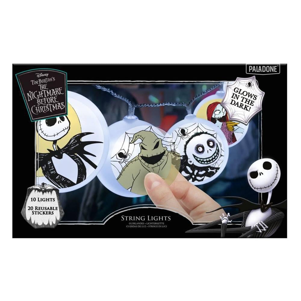 NIGHTMARE BEFORE CHRISTMAS - Lighted Garland with Stickers