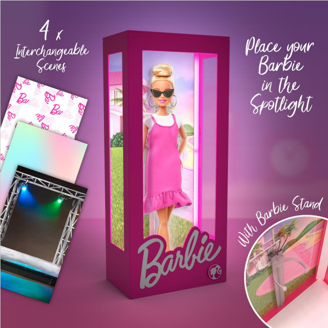 BARBIE - Doll Display Case Light