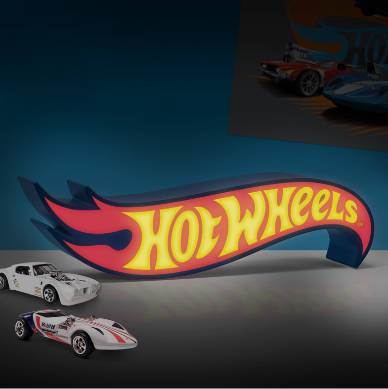 HOT WHEELS - Logo - Shaped Light 31.3cm