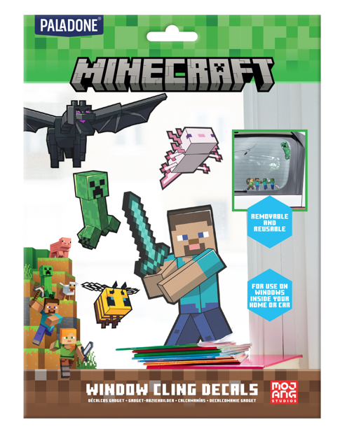 MINECRAFT - Window Cling Decals