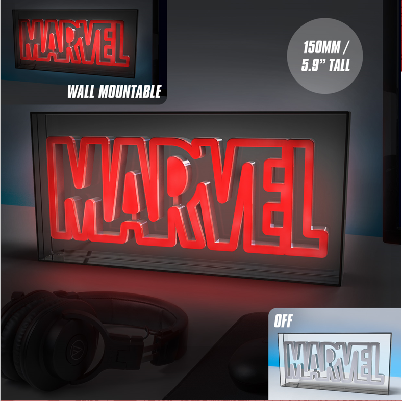 MARVEL - Logo - Led Neon Light 15.5x30.5cm