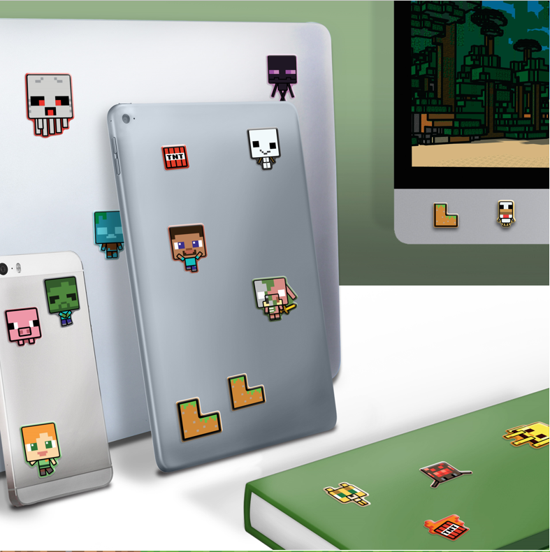 MINECRAFT - Puffy - Gadget Decals