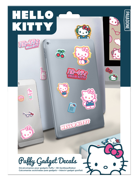 HELLO KITTY - Puffy - Gadget Decals