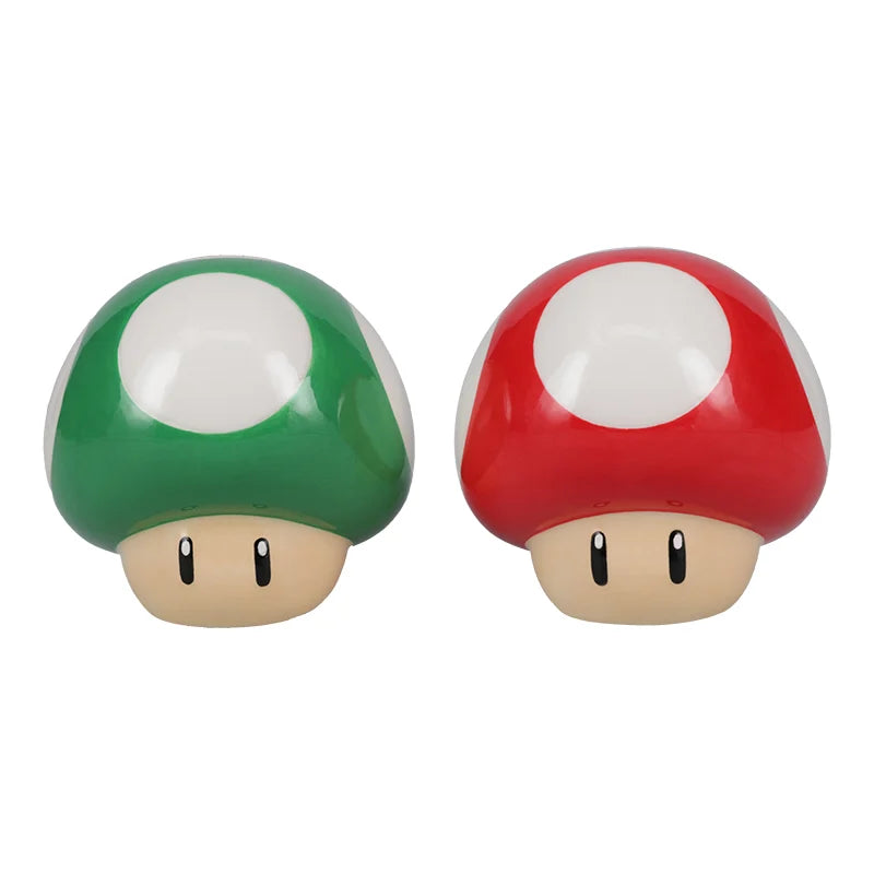 SUPER MARIO - Mushrooms - Salt and Pepper Shakers Set