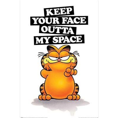 GARFIELD - Keep Your Face - Poster 61 x 92cm