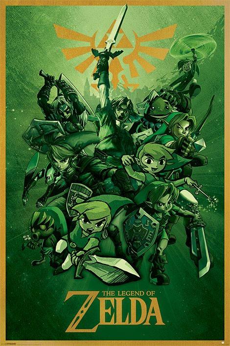 LEGEND OF ZELDA - Poster 61X91 - Link