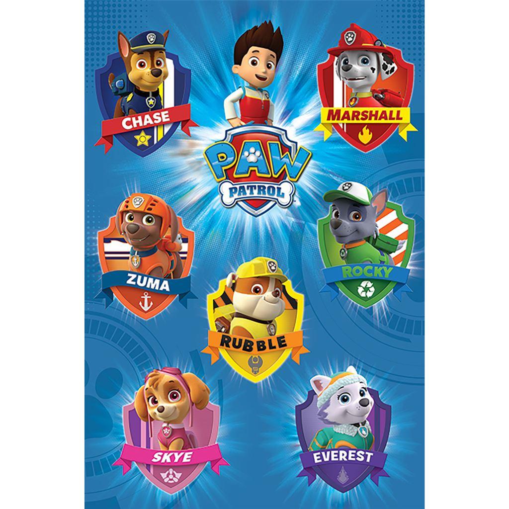 PAW PATROL - Crest - Poster 61 x 91cm