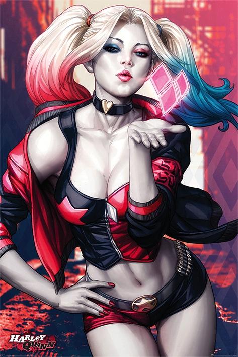 BATMAN - Poster 61X91 - Harley Quinn Kiss