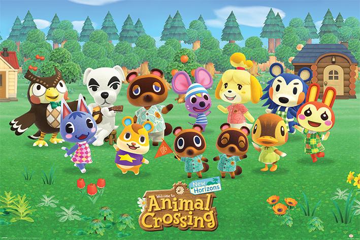 ANIMAL CROSSING - Lineup - Poster 61x91cm