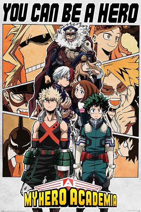 MY HERO ACADEMIA - Be a Hero - Poster 61x91cm