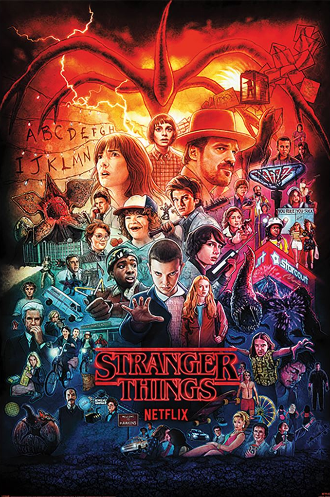 STRANGER THINGS - Seasons Montage - Poster 61x91cm