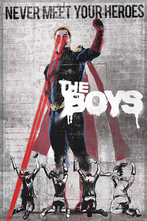 THE BOYS - Homelander Stencil - Poster 61x91cm