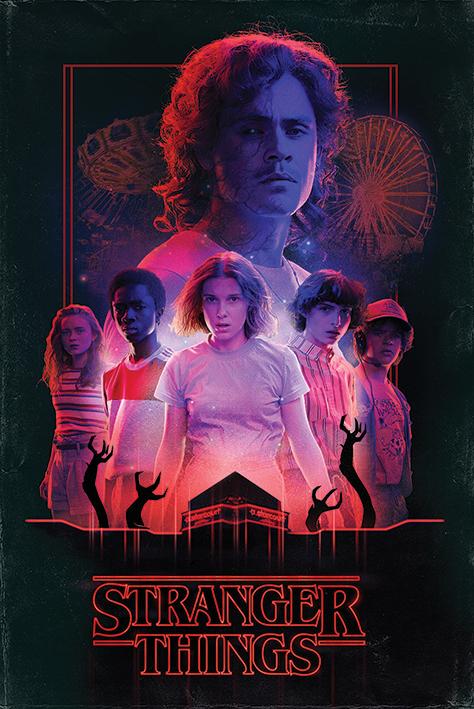 STRANGER THINGS - Horror - Poster 61x91cm