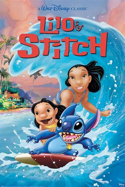 LILO & STITCH - Wave Surf - Poster 61x91cm