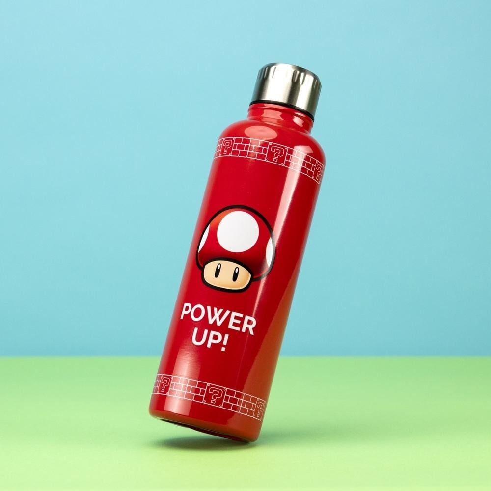 SUPER MARIO - Power Up - Metal Bottle 500ml