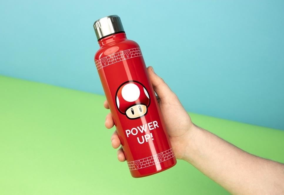 SUPER MARIO - Power Up - Metal Bottle 500ml