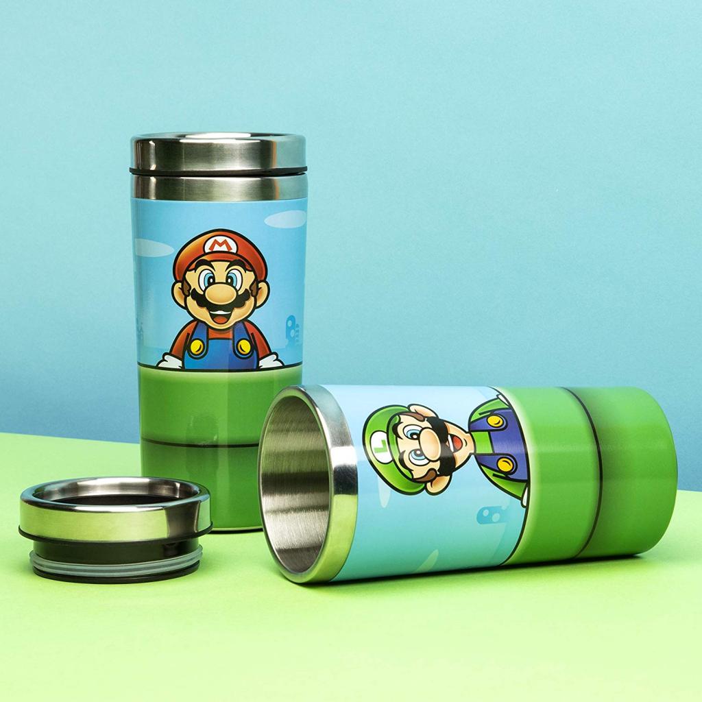 SUPER MARIO - Warp Pipe - Metal Travel Bottle 450ml