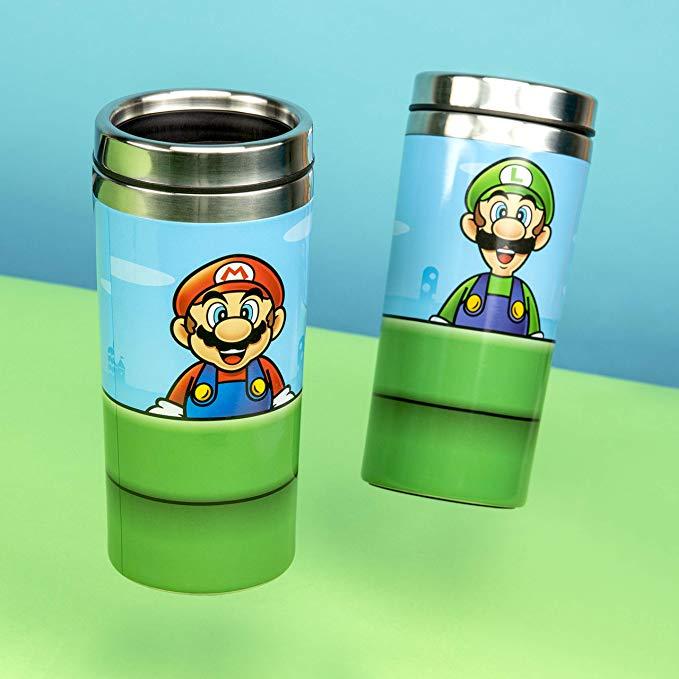 SUPER MARIO - Warp Pipe - Metal Travel Bottle 450ml