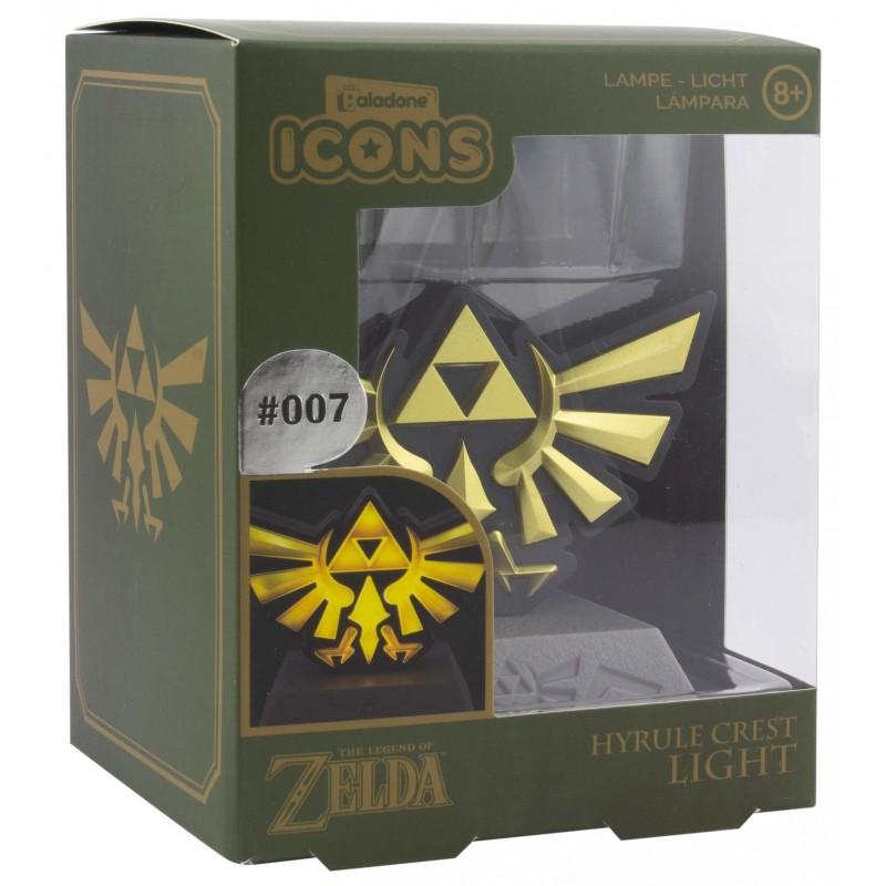 ZELDA - Hyrule Crest - 3D Icon Light Lamp