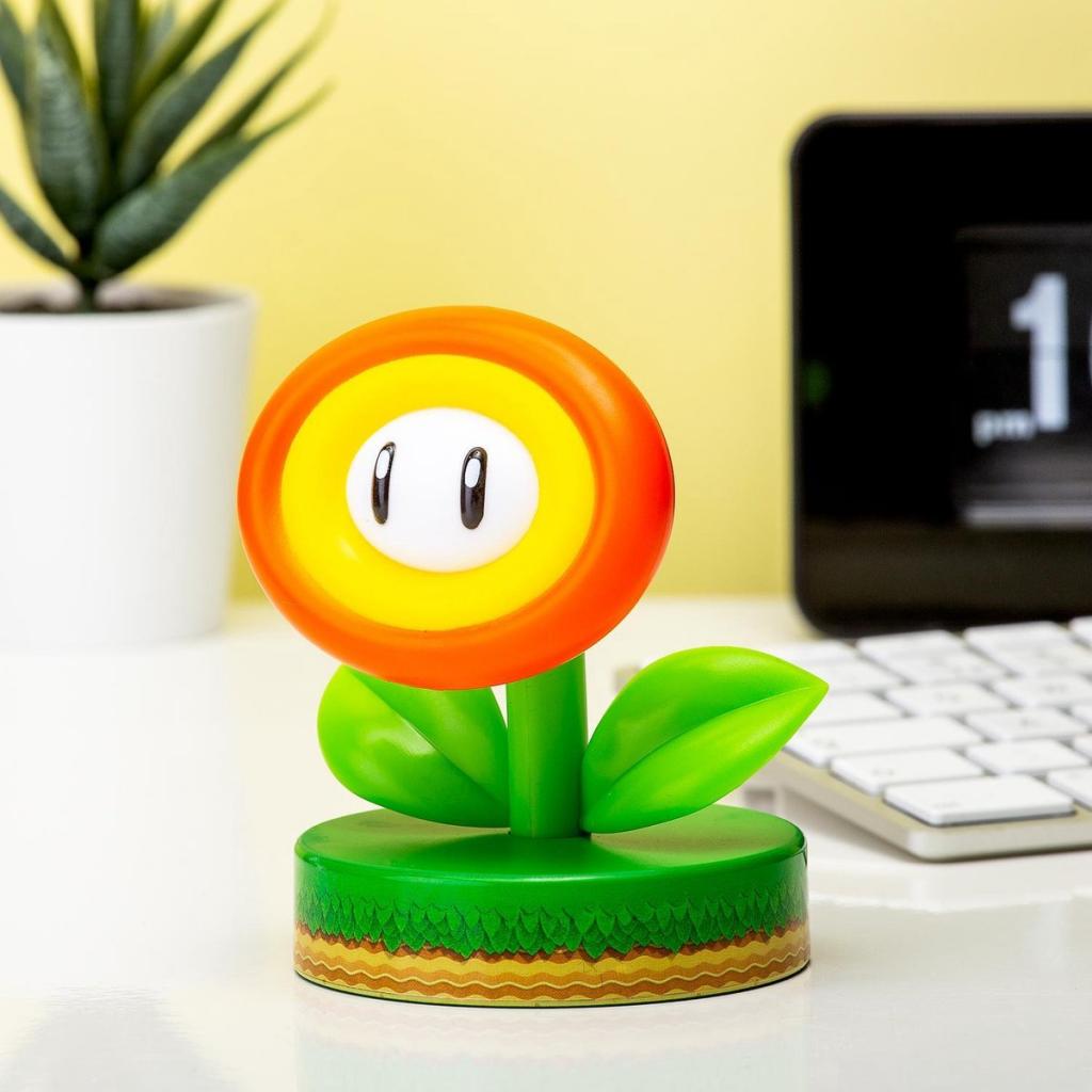 NINTENDO - Fire Flower - Icon Light 3.9inch