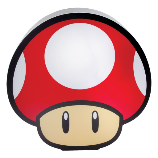 NINTENDO - Super Mushroom - 2D Light 15cm