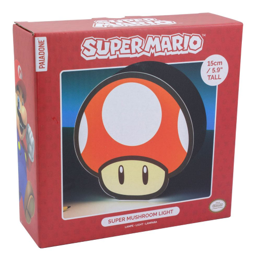 NINTENDO - Super Mushroom - 2D Light 15cm