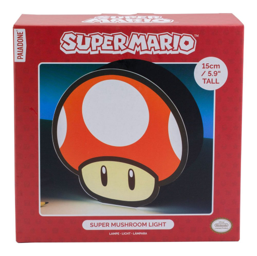 NINTENDO - Super Mushroom - 2D Light 15cm