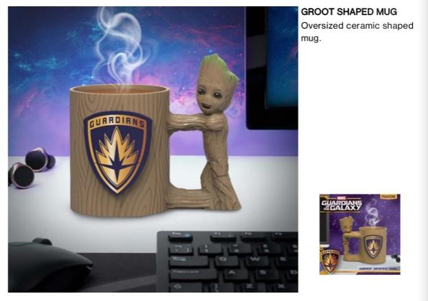 GUARDIANS OF THE GALAXY - Groot - Oversiez Ceramic Shaped Mug 3D