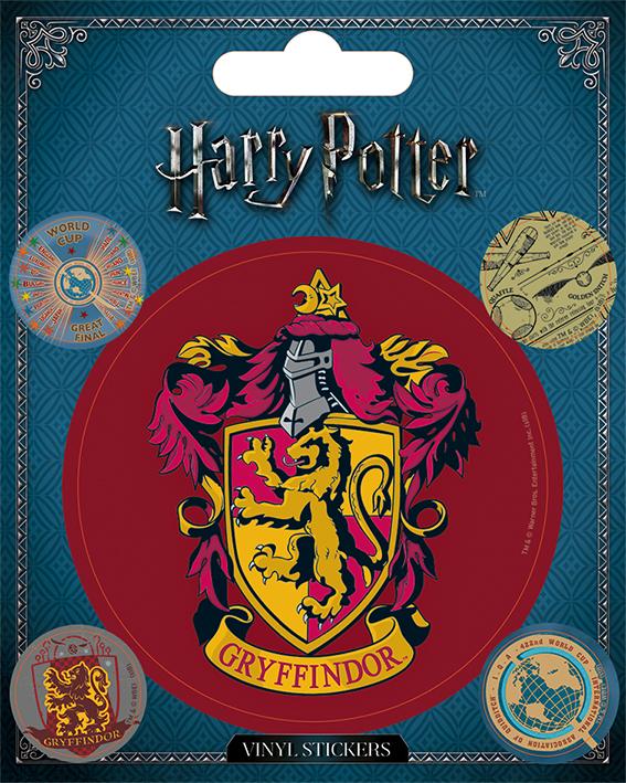 HARRY POTTER - Vinyl Stickers - Gryffindor