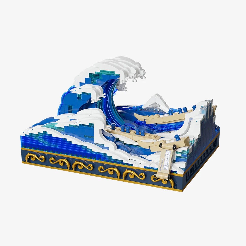 PANTASY - The Great Wave Of Kanagawa - Building block