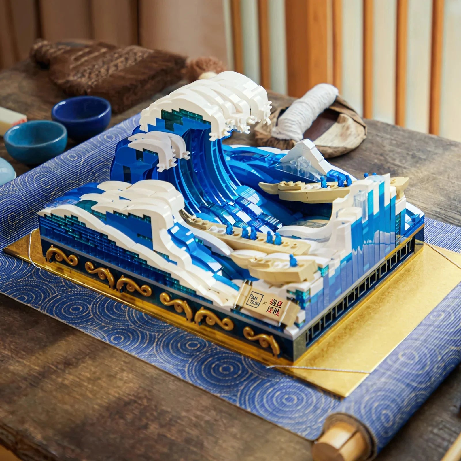 PANTASY - The Great Wave Of Kanagawa - Building block 1497 pcs