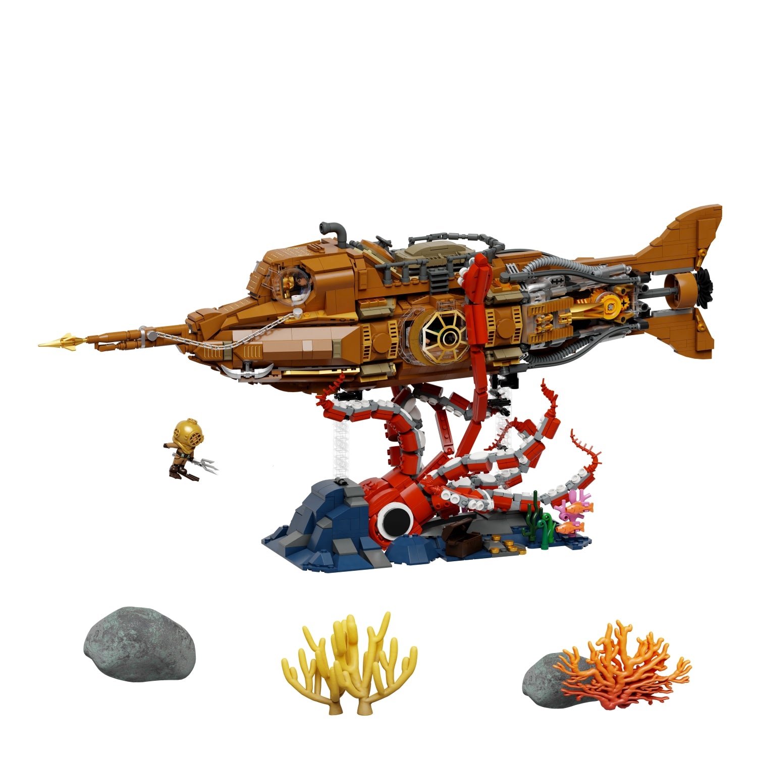 PANTASY - Steampunk the Nautilus - Building block