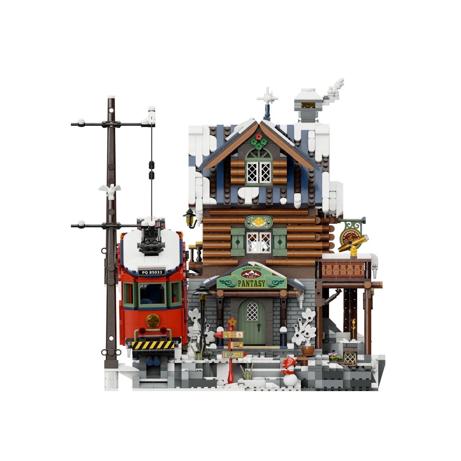 PANTASY - Summit Cabin - Building block 3135 pcs