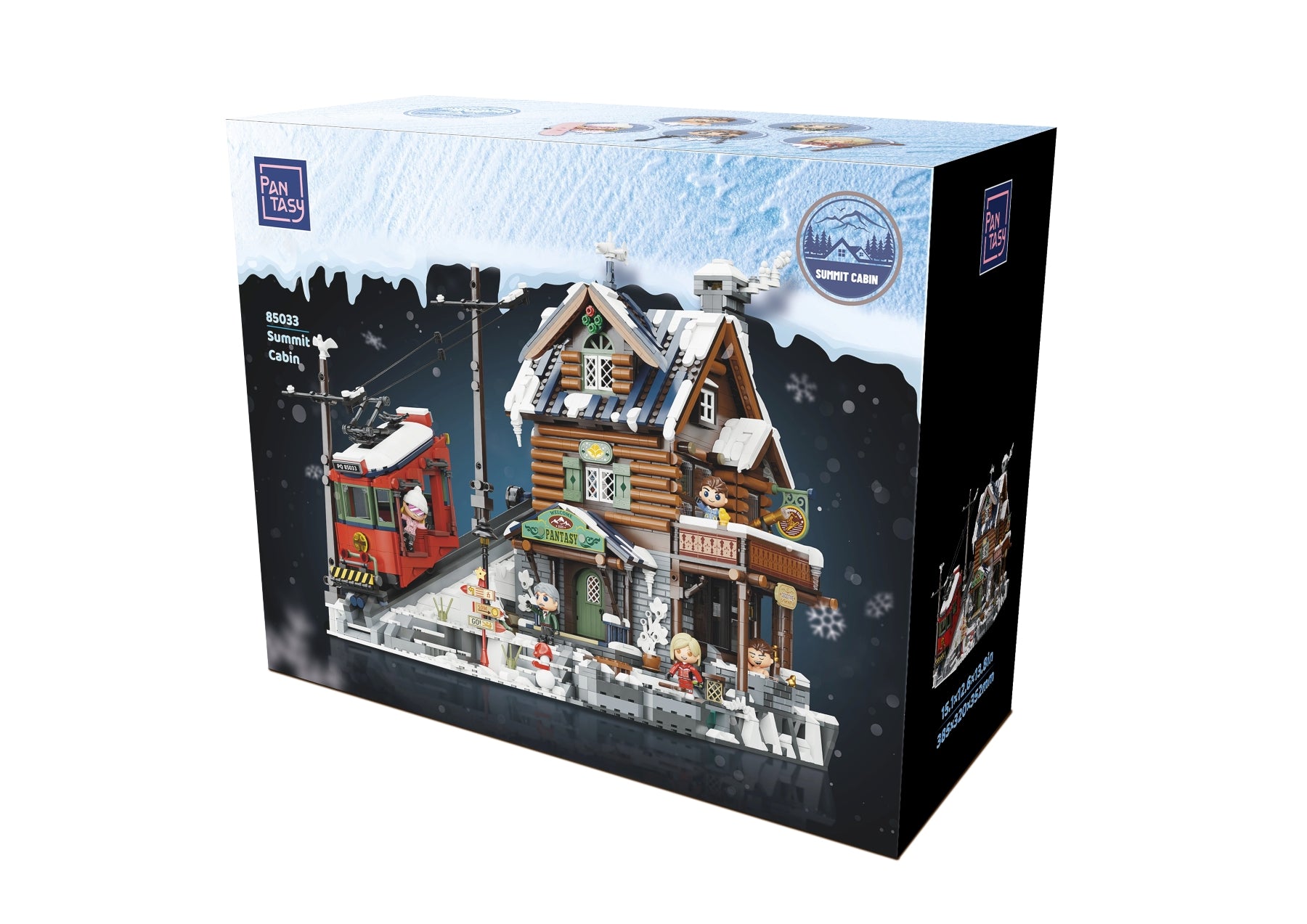 PANTASY - Summit Cabin - Building block 3135 pcs