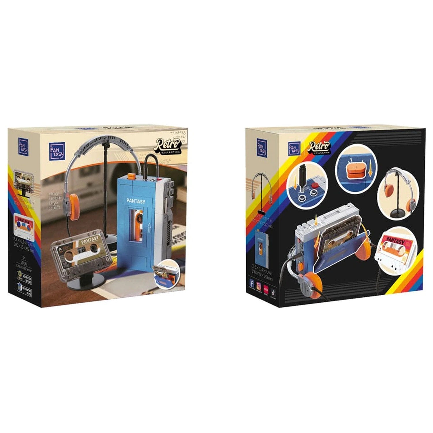 PANTASY - Cassette Player - Building block