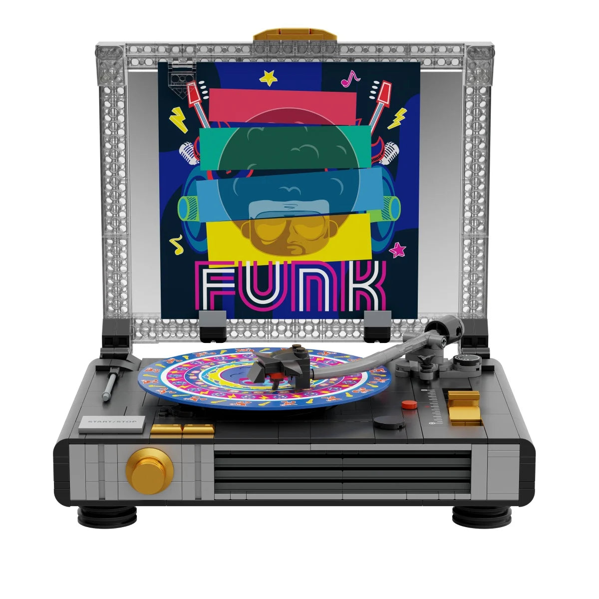 PANTASY - Vinyl Turntable - Building block 607 pcs