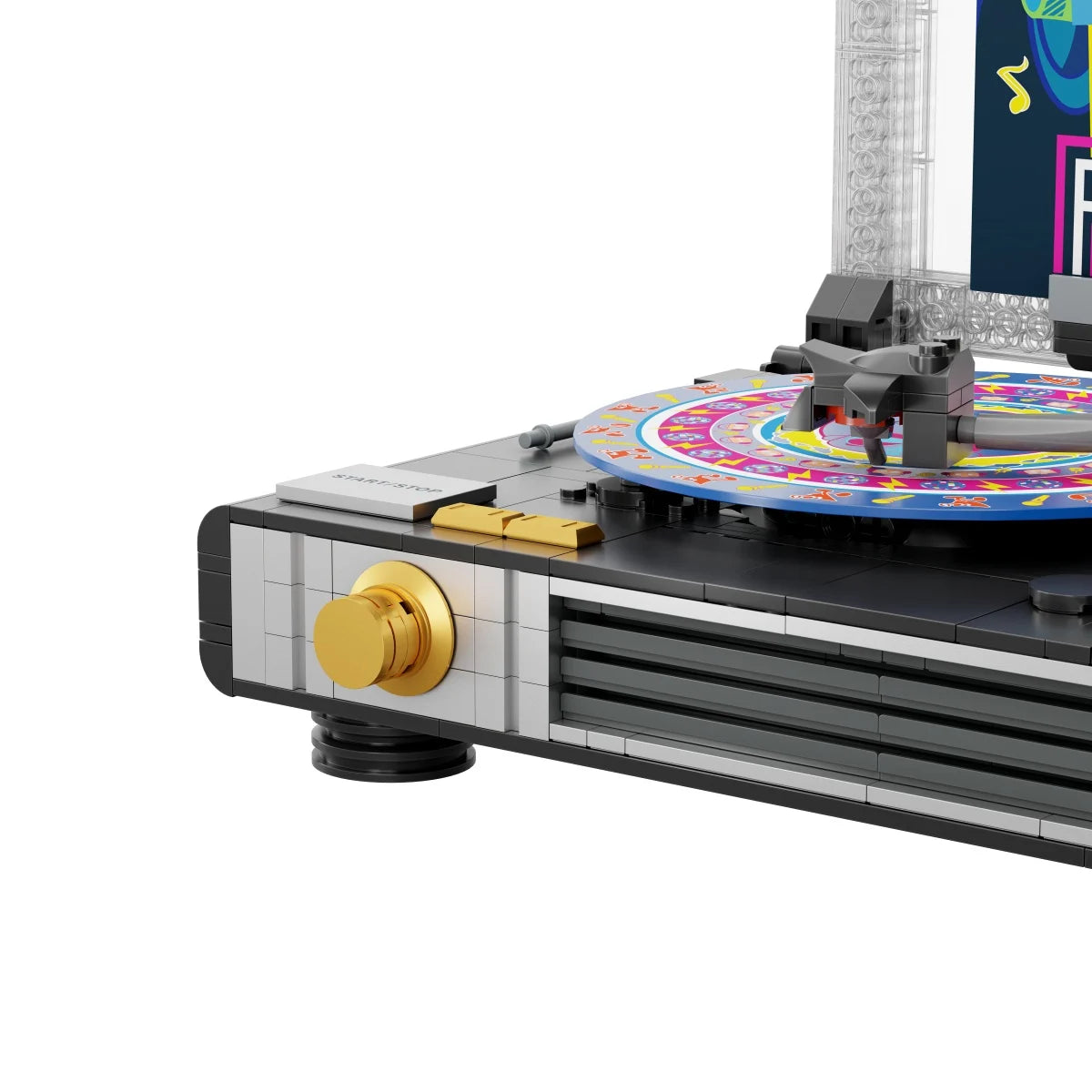 PANTASY - Vinyl Turntable - Building block 607 pcs