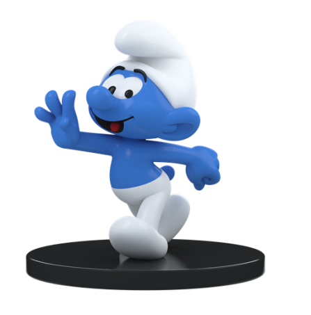 SMURF - Happy Smurf - Figure 4inch