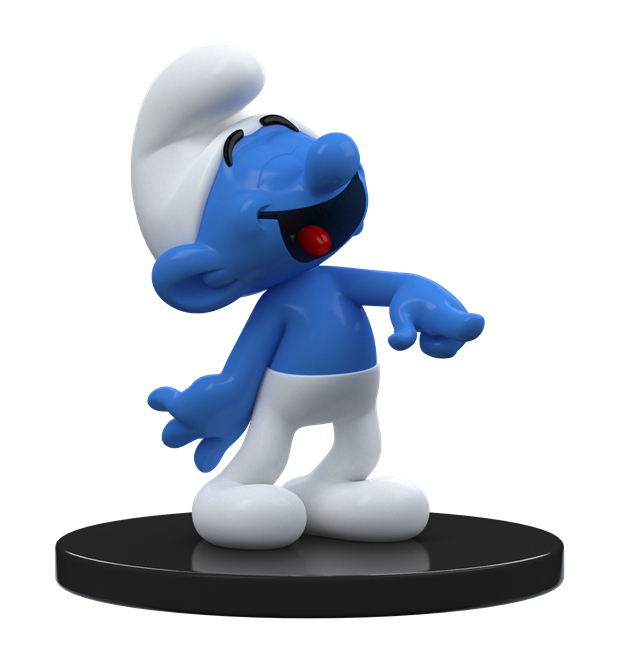 SMURF - Jokey Smurf - Figure 4inch