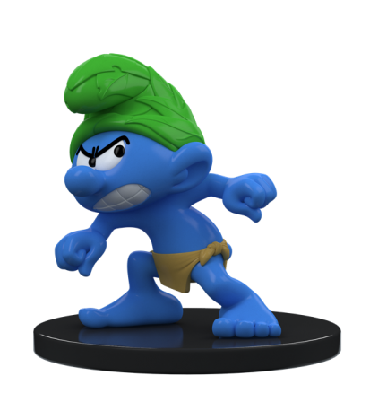 SMURF - Wild Smurf - Figure 4inch