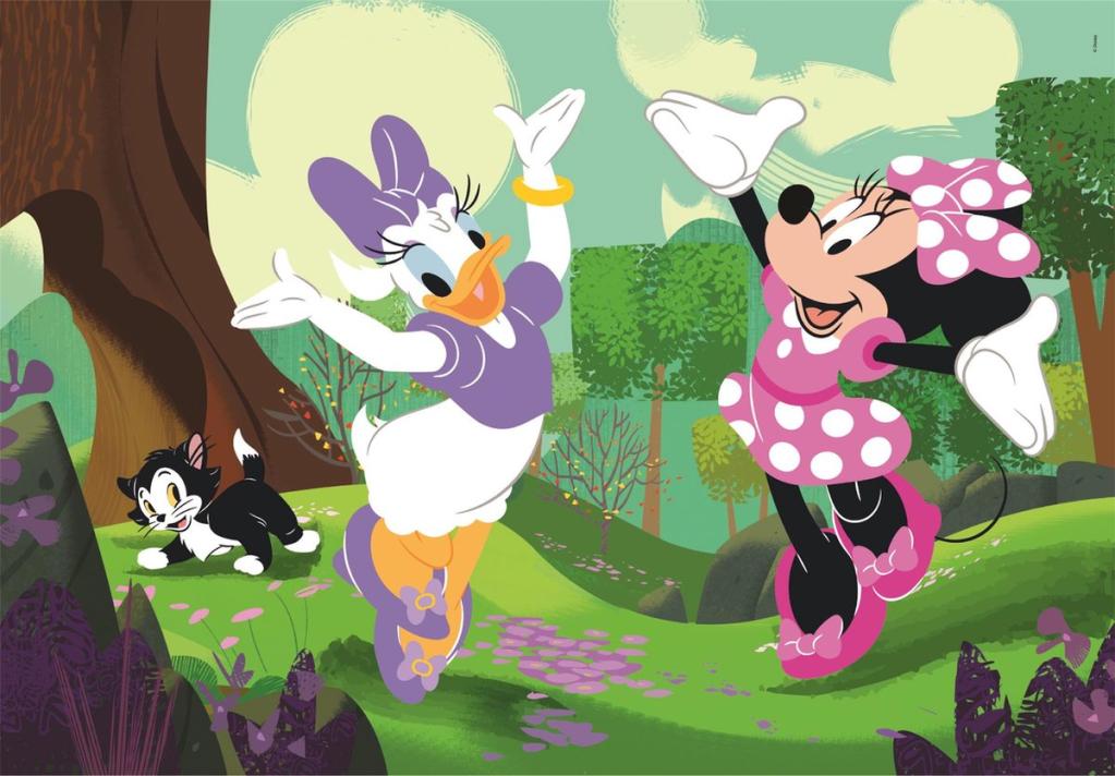 DISNEY - Minnie & Daisy - 2 Puzzle 60P Set