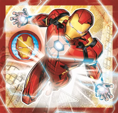 MARVEL - Avengers - 3 Puzzle 48P Set