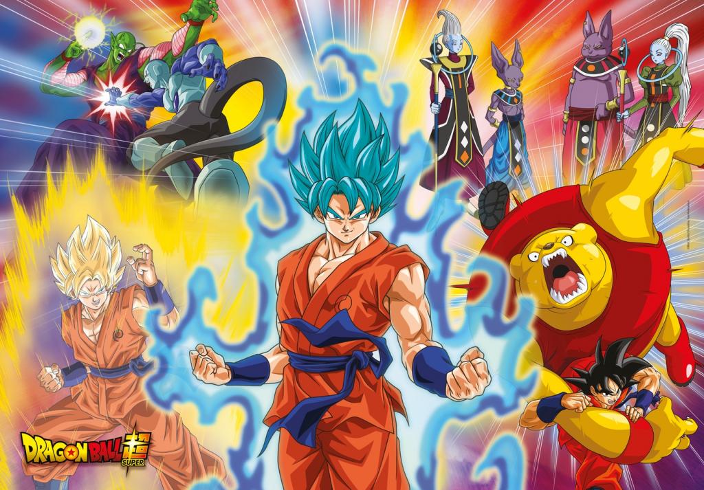 DRAGON BALL - Supercolor Puzzle 180P 48.5x33.5cm