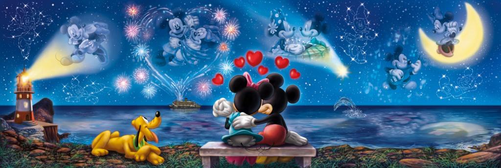 DISNEY - Mickey & Minnie - Puzzle 1000P