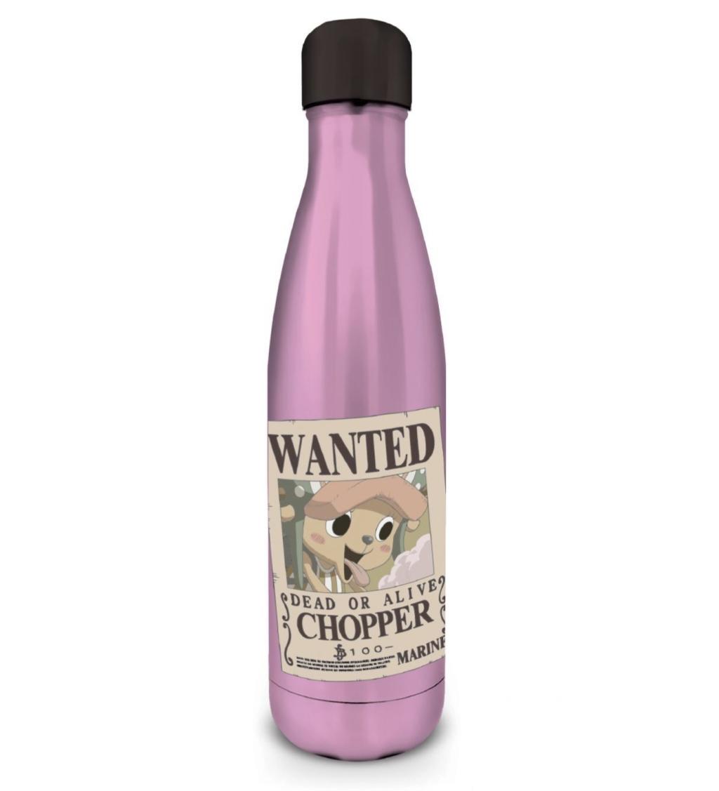 ONE PIECE - Chopper Wanted - Metal Bottle - 19 oz