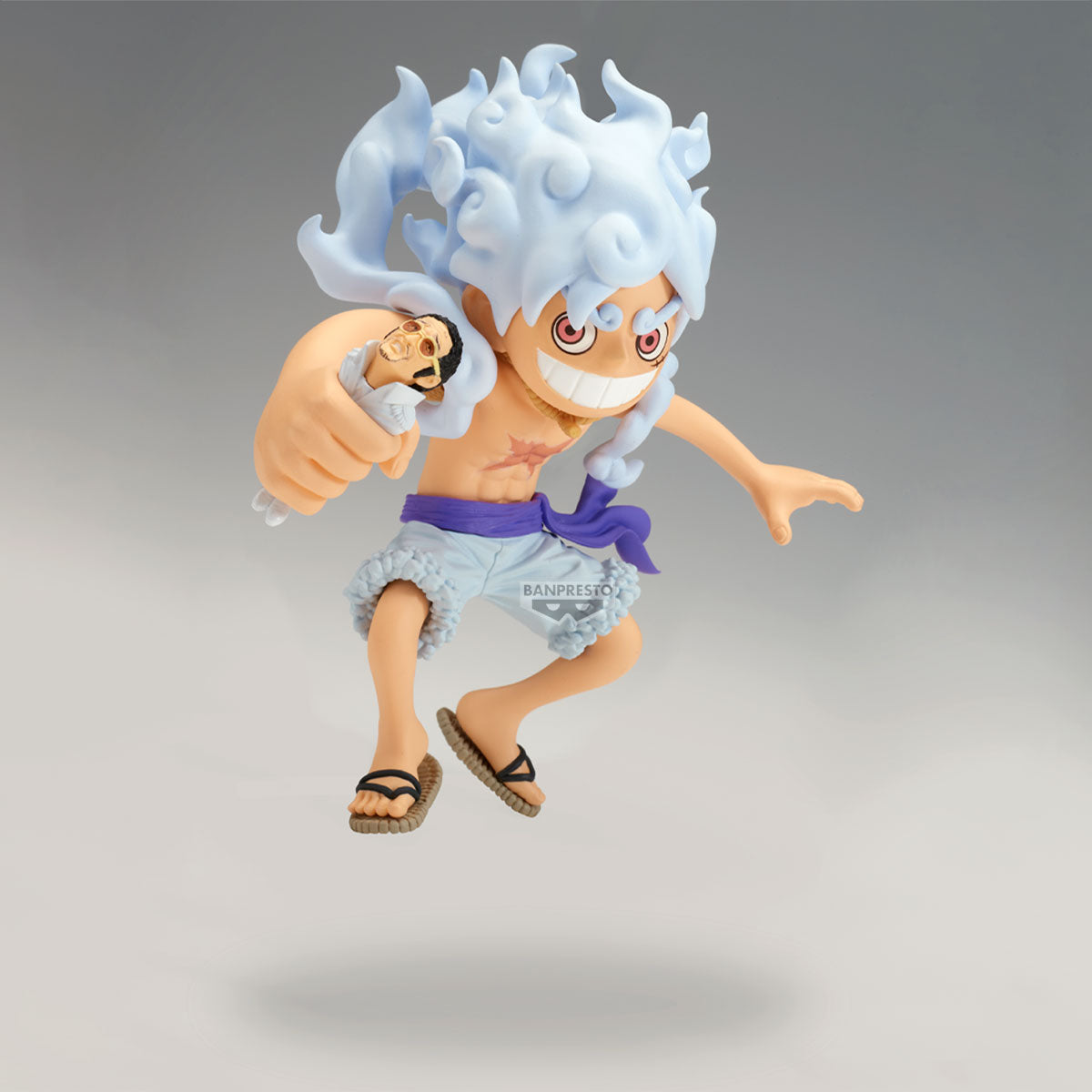 ONE PIECE - Luffy Gear 5 & Borsalino - Figure Mega WCF 13cm