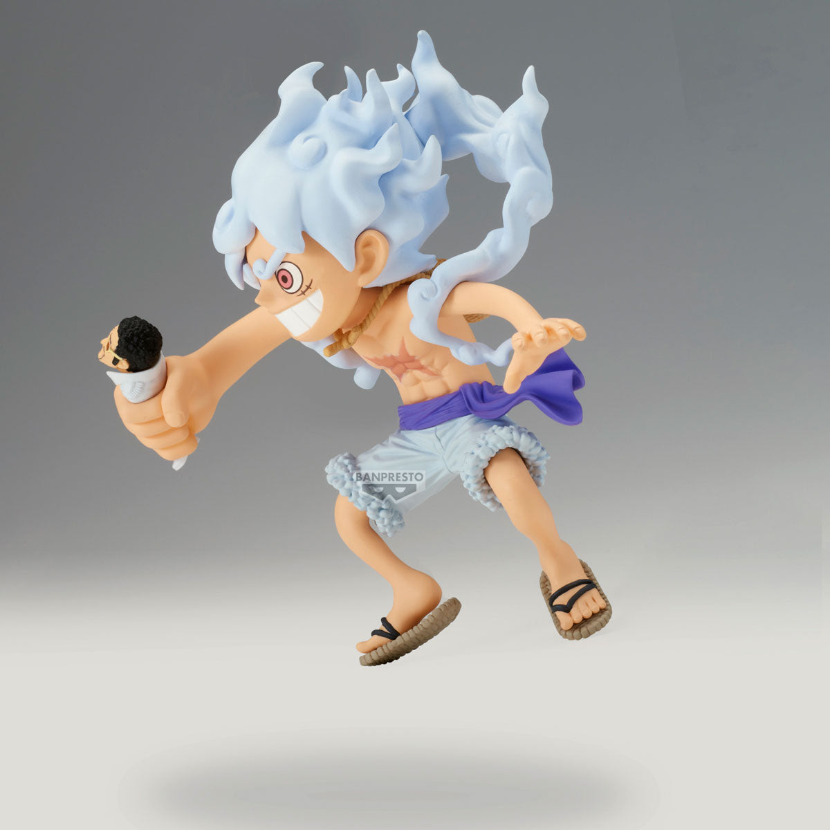 ONE PIECE - Luffy Gear 5 & Borsalino - Figure Mega WCF 13cm