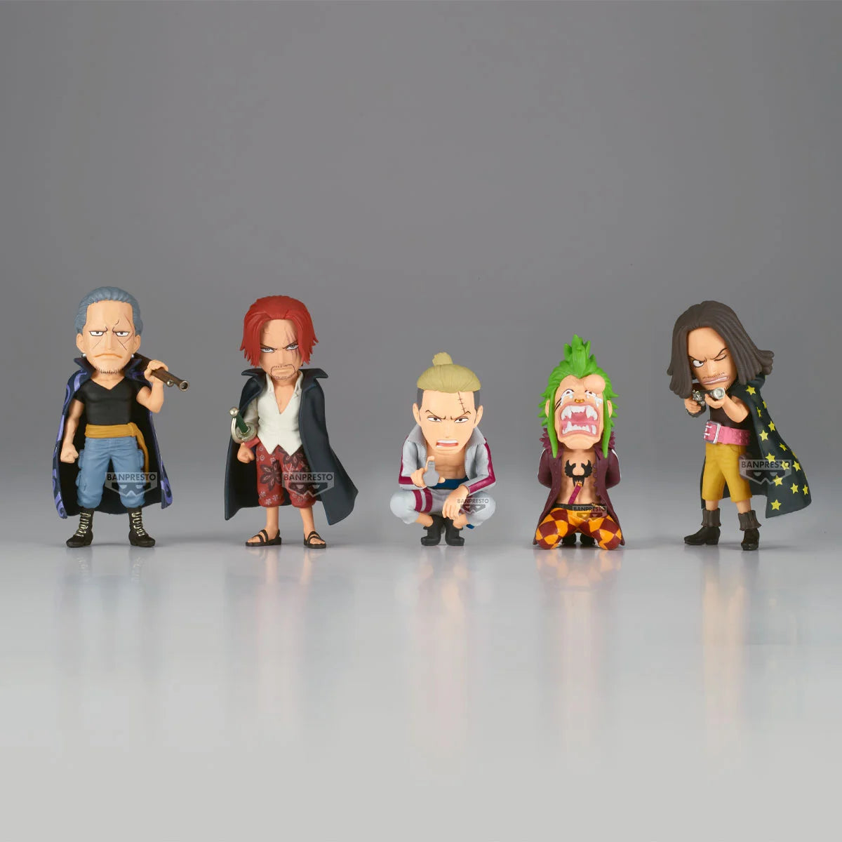 ONE PIECE - WCF Red Hair vs Bartolomeo -Assortiments 12 Figurine 5-7cm