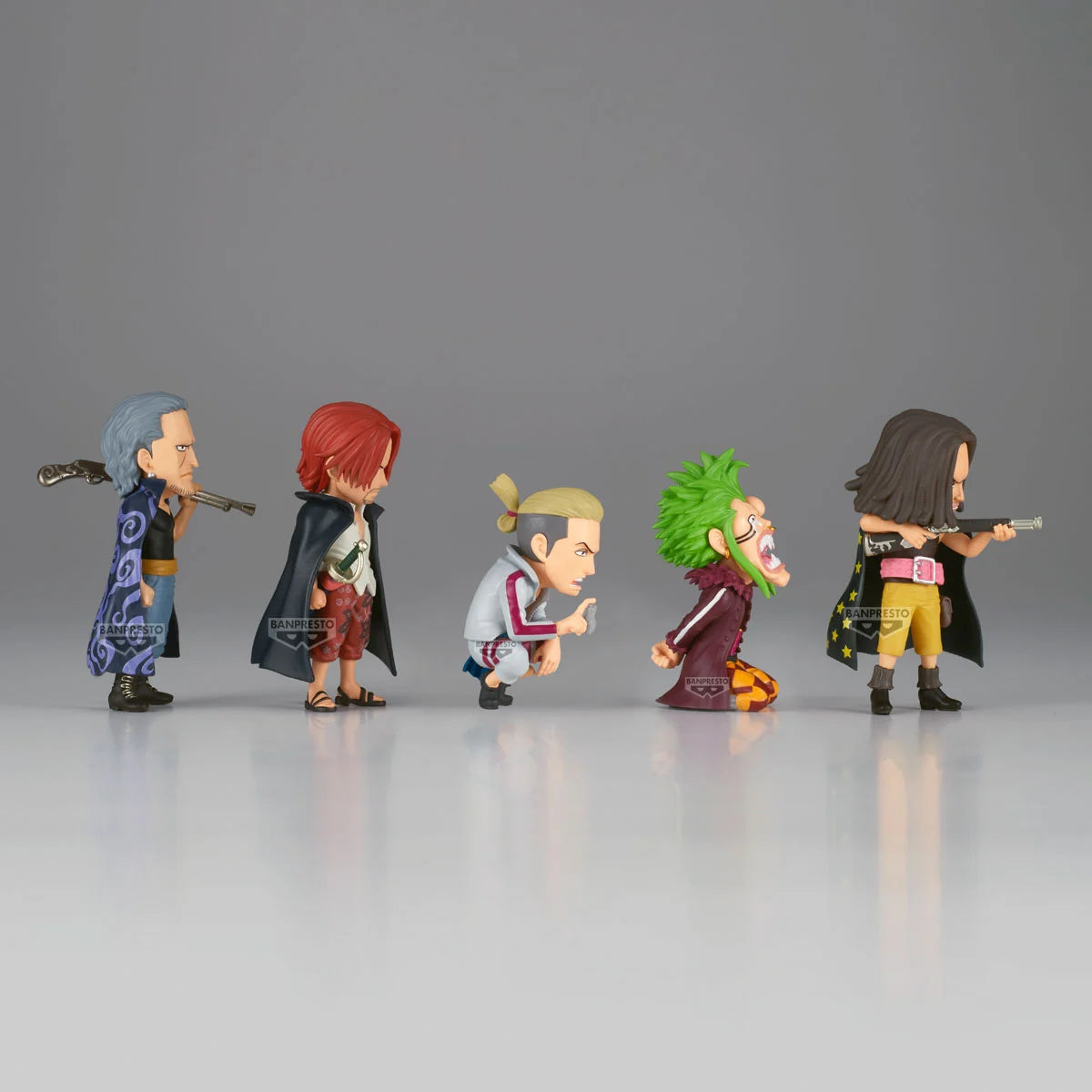 ONE PIECE - WCF Red Hair vs Bartolomeo -Assortiments 12 Figurine 5-7cm